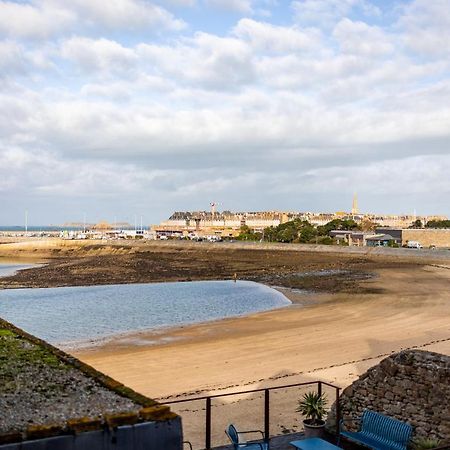 Les Letruns - Appart - 3 Pers - Vue Sur La Mer Saint-Malo Buitenkant foto
