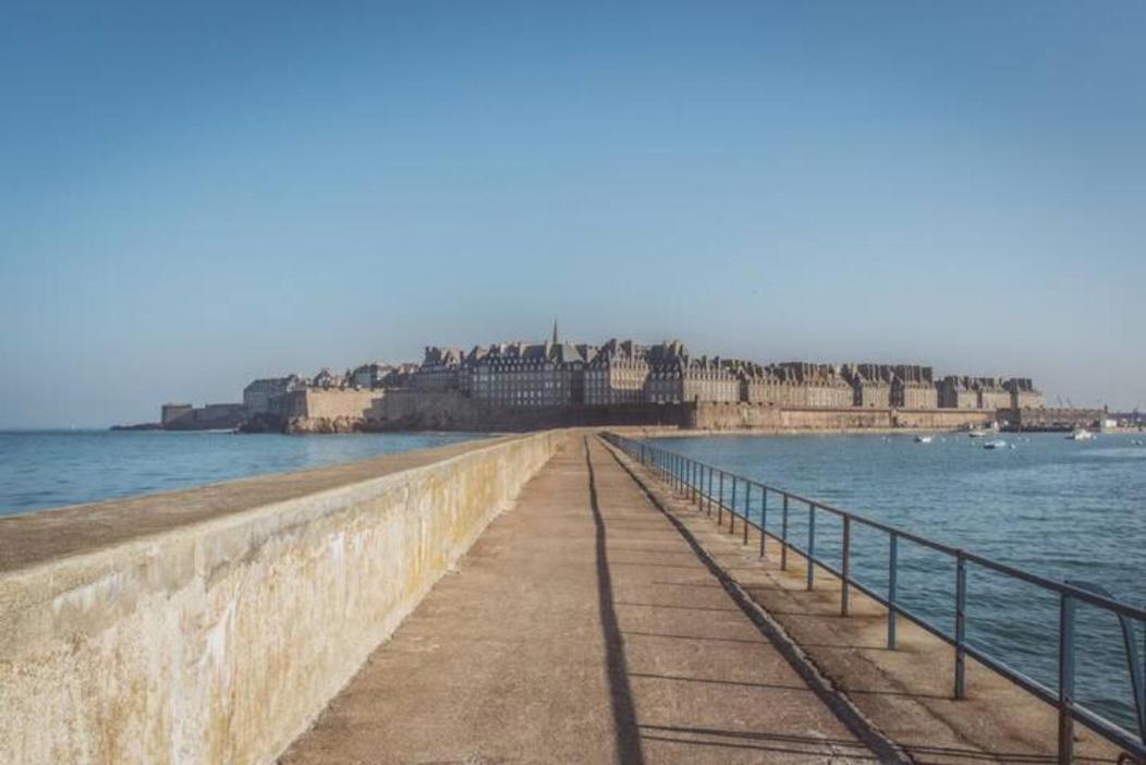 Les Letruns - Appart - 3 Pers - Vue Sur La Mer Saint-Malo Buitenkant foto