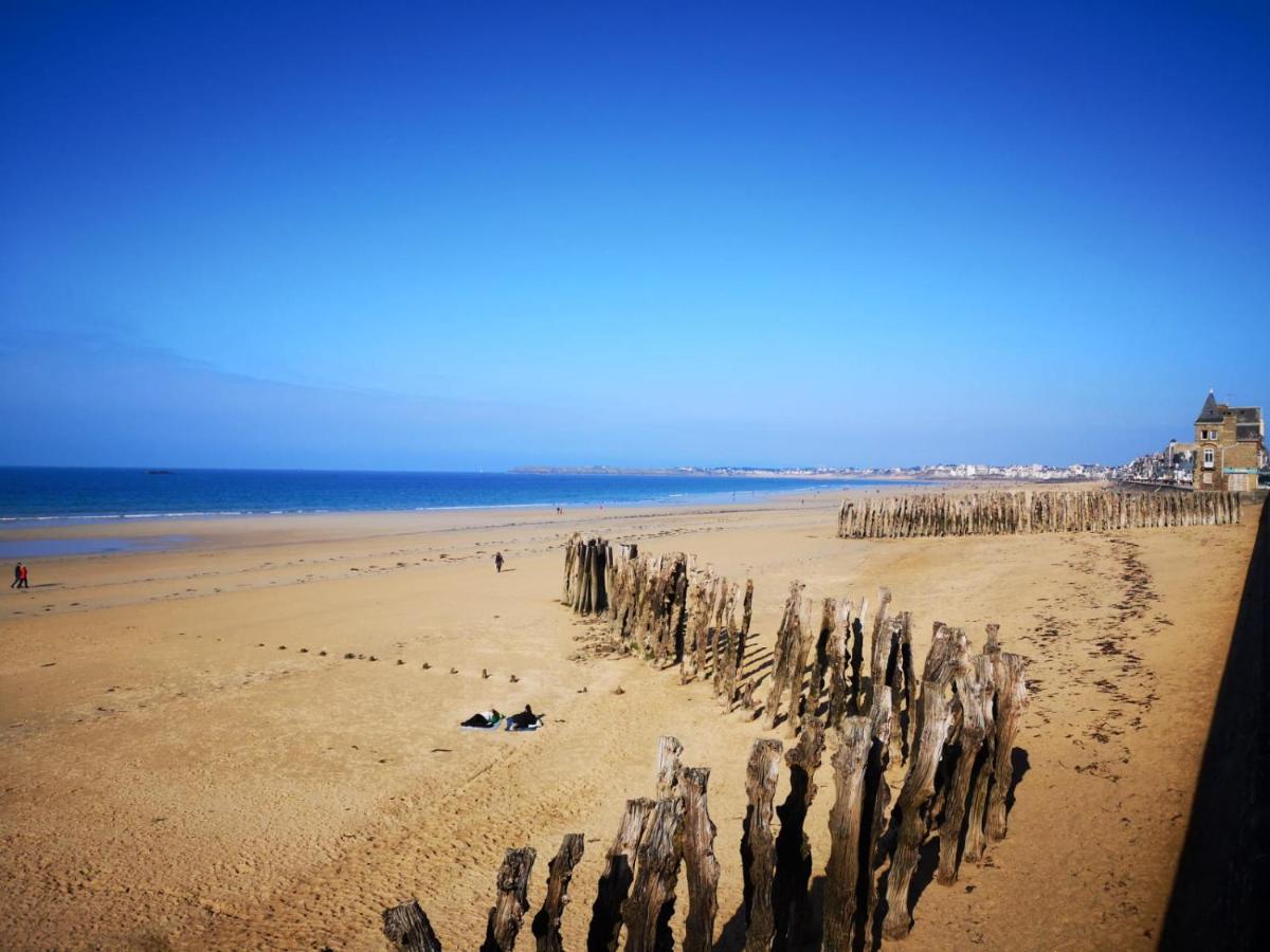 Les Letruns - Appart - 3 Pers - Vue Sur La Mer Saint-Malo Buitenkant foto